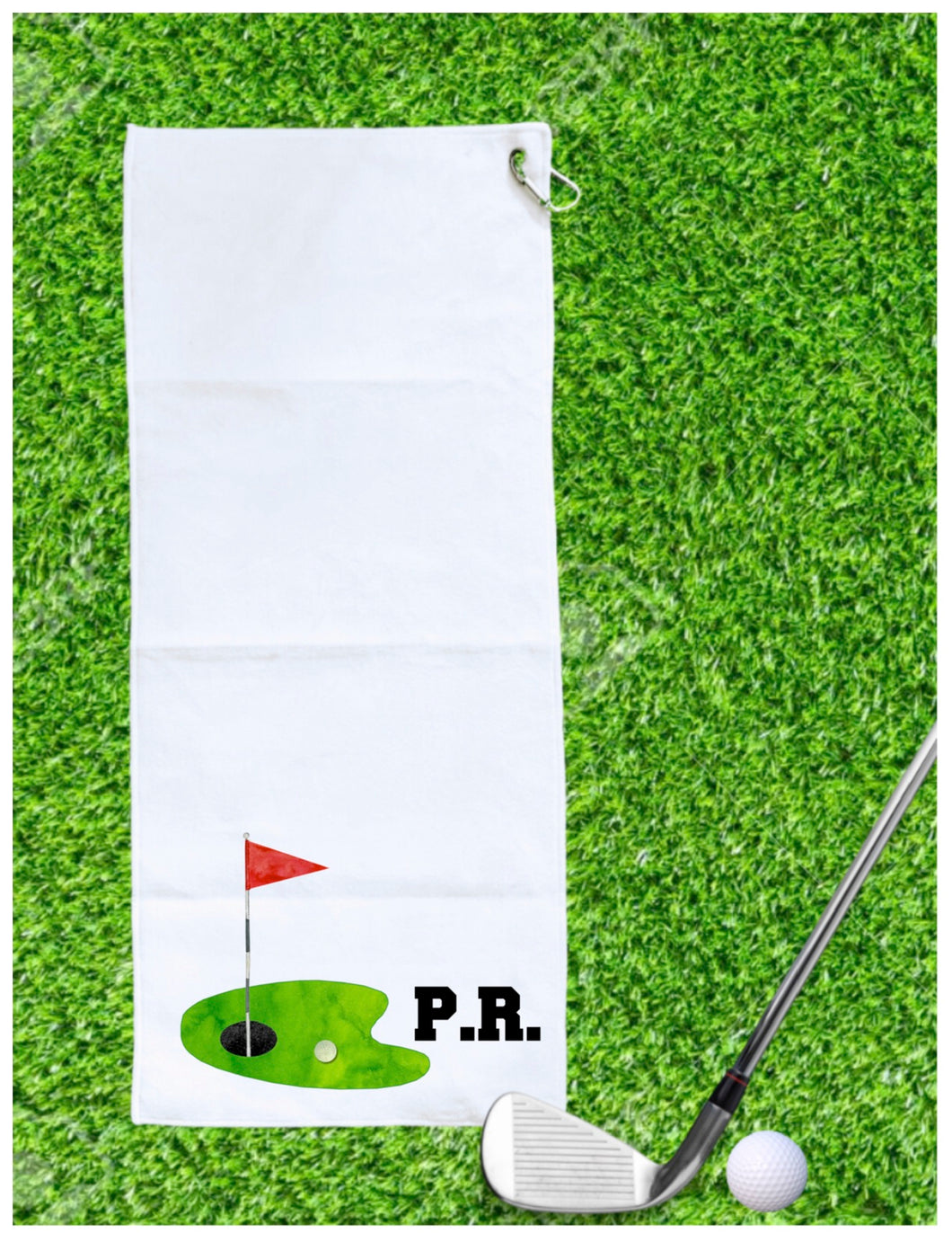 Golf Towel - Father's Day INITIALS