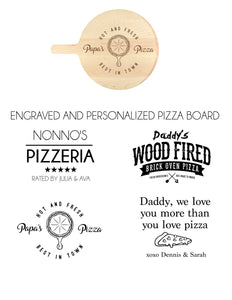 Personalized Pizza Peel