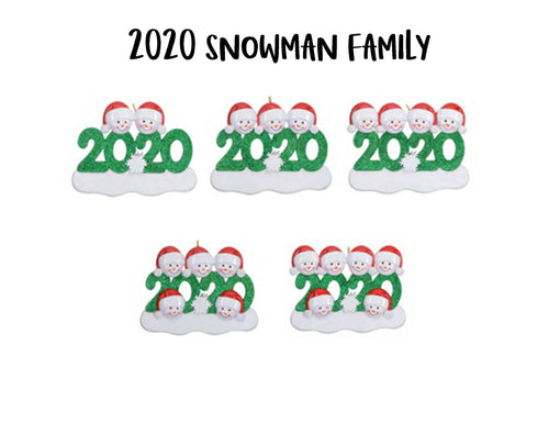 2020 Snowman