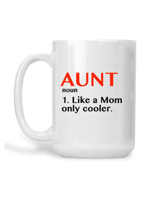 Aunt Definition Ceramic Mug