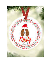 Load image into Gallery viewer, Dog Ornament - Basset Hound Dog