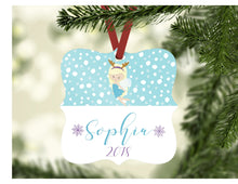 Load image into Gallery viewer, Kid&#39;s Name Ornament - Blonde Fairy