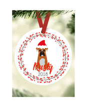 Load image into Gallery viewer, Dog Ornament - Boxer
