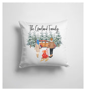 Load image into Gallery viewer, Family Station Wagon Christmas Pillow