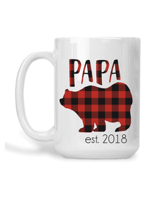 Papa Bear - Plaid