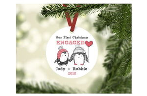 Penguin - Our First Christmas Engaged