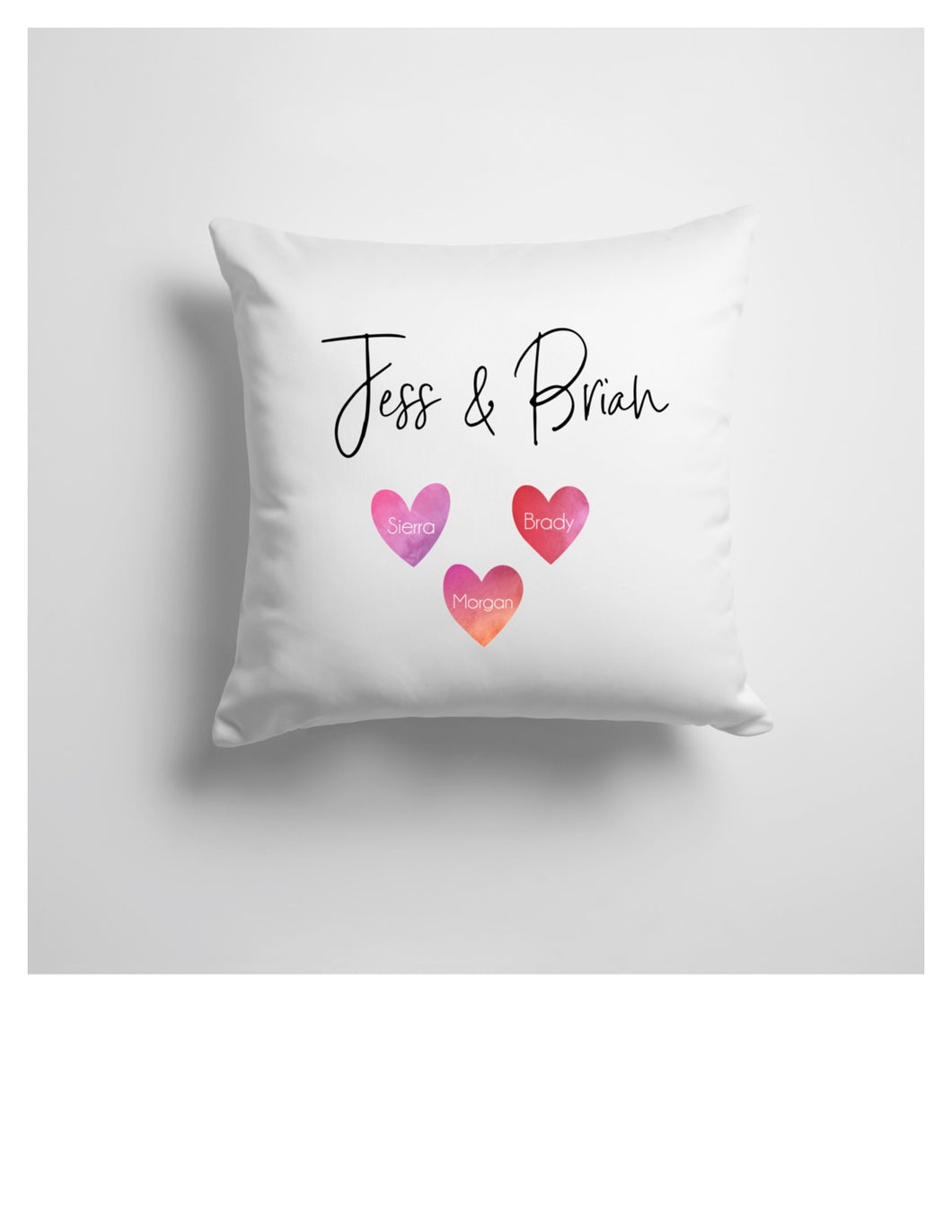 Valentine's Day - Family Pillow