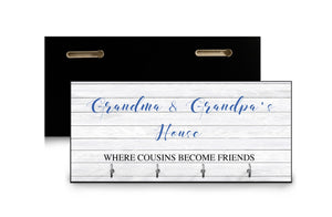 Grandma & Grandpa Key Hanger