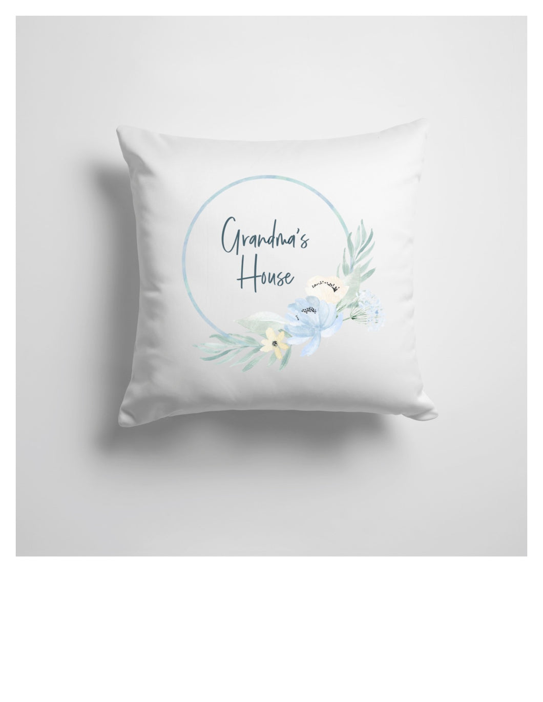 Grandma Pillow 2 (blue)