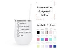 Load image into Gallery viewer, Coach 7 - stainless steel wine tumbler