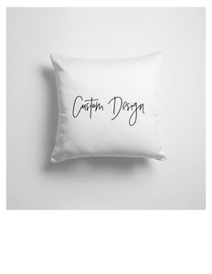 Custom Design Pillow