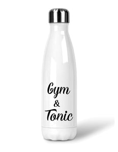 Gym & tonic thermal water bottle