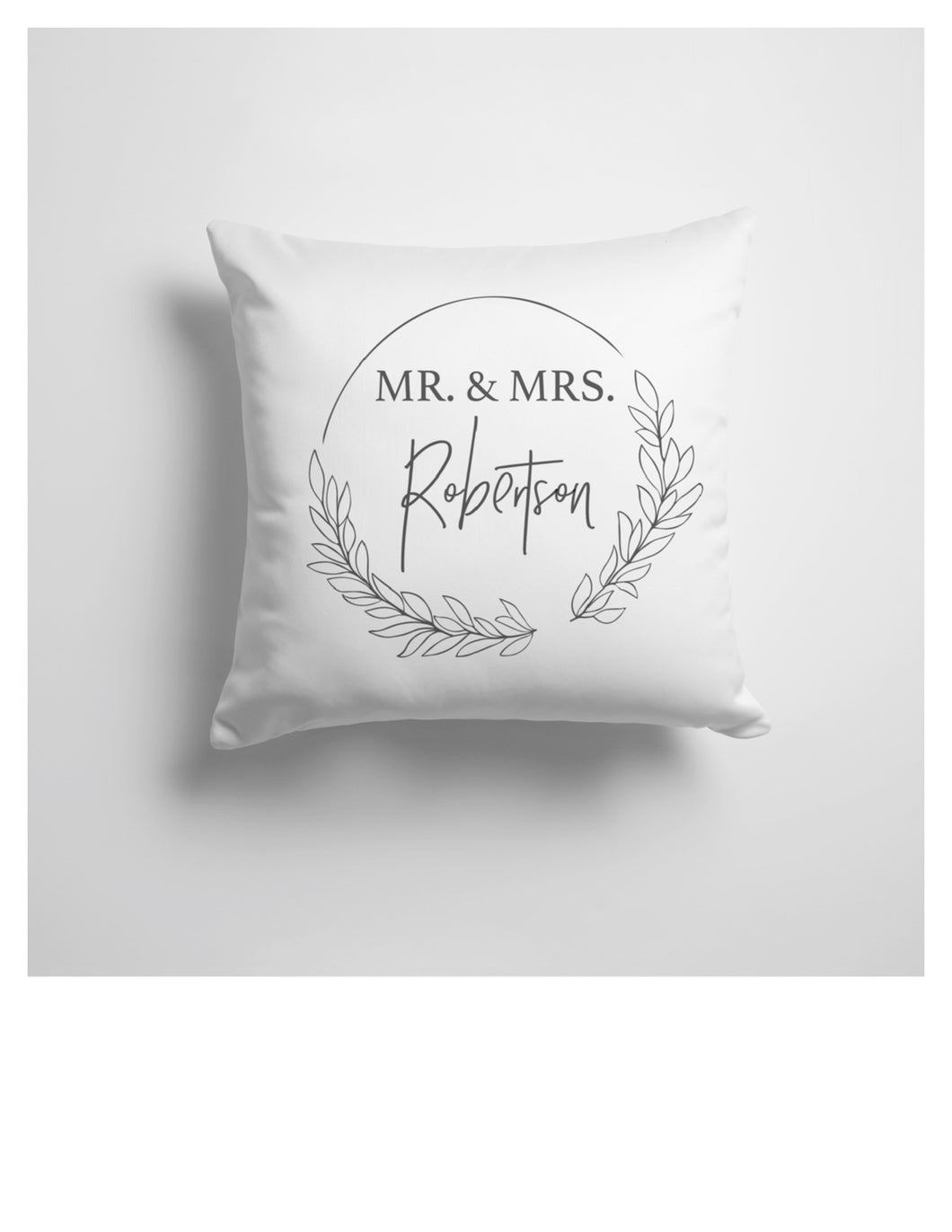 Wreath 3 - Wedding Pillow