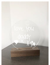 Load image into Gallery viewer, Custom Engraved Acrylic Plaque